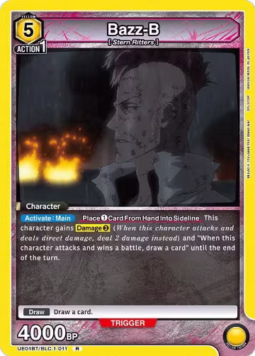 Bazz-B (011) (UE01BT/BLC-1-011), BLEACH: Thousand-Year Blood War — Union Arena card price