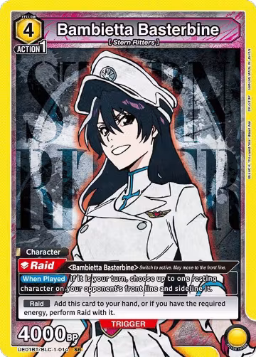 Bambietta Basterbine (014) (UE01BT/BLC-1-014), BLEACH: Thousand-Year Blood War — Union Arena card price