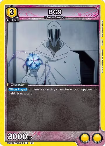 BG9 (UE01BT/BLC-1-015), BLEACH: Thousand-Year Blood War — Union Arena card price