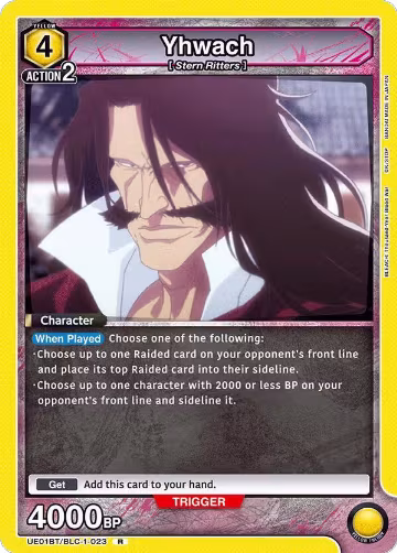 Yhwach (023) (UE01BT/BLC-1-023), BLEACH: Thousand-Year Blood War — Union Arena card price