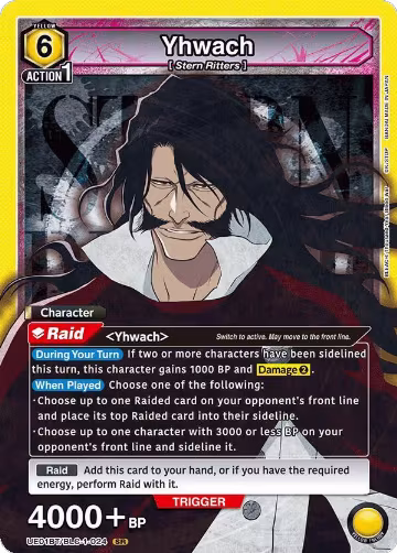 Yhwach (024) (UE01BT/BLC-1-024), BLEACH: Thousand-Year Blood War — Union Arena card price
