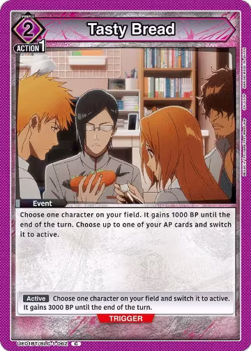 Tasty Bread (UE01BT/BLC-1-062), BLEACH: Thousand-Year Blood War — Union Arena card price