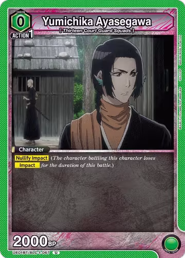 Yumichika Ayasegawa (UE01BT/BLC-1-067), BLEACH: Thousand-Year Blood War — Union Arena card price