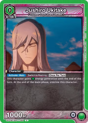 Jushiro Ukitake (UE01BT/BLC-1-069), BLEACH: Thousand-Year Blood War — Union Arena card price