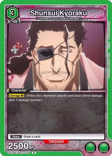 Shunsui Kyoraku (074) (UE01BT/BLC-1-074), BLEACH: Thousand-Year Blood War — Union Arena card price