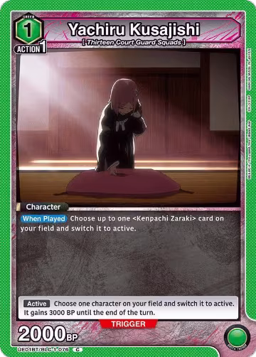 Yachiru Kusajishi (UE01BT/BLC-1-076), BLEACH: Thousand-Year Blood War — Union Arena card price