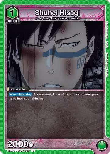 Shuhei Hisagi (UE01BT/BLC-1-082), BLEACH: Thousand-Year Blood War — Union Arena card price
