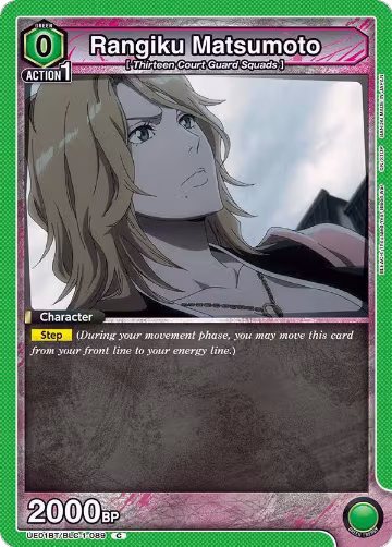 Rangiku Matsumoto (089) (UE01BT/BLC-1-089), BLEACH: Thousand-Year Blood War — Union Arena card price