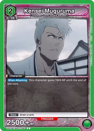 Kensei Muguruma (UE01BT/BLC-1-090), BLEACH: Thousand-Year Blood War — Union Arena card price
