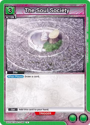 The Soul Society (UE01BT/BLC-1-094), BLEACH: Thousand-Year Blood War — Union Arena card price