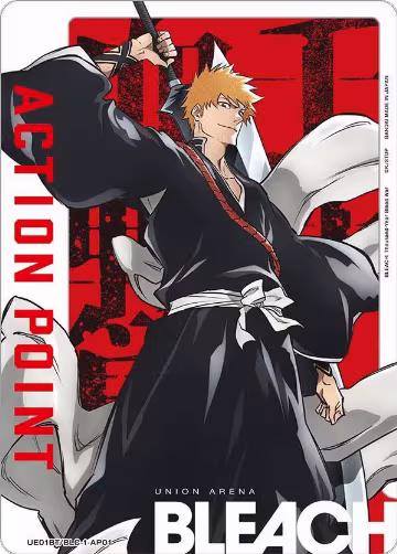 Action Point Card (AP01) (Ichigo Kurosaki) (UE01BT/BLC-1-AP01), BLEACH: Thousand-Year Blood War — Union Arena card price