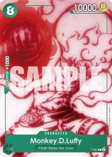 Monkey.D.Luffy (P-061) (P-061) — card price