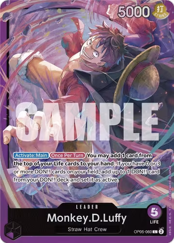 Monkey.D.Luffy (OP05-060) (OP05-060) — card price