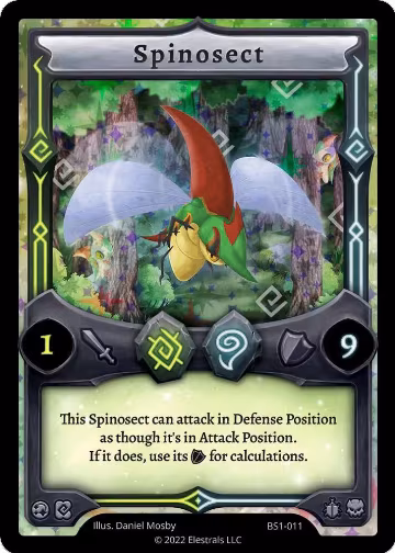 Spinosect (BS1-011), Base Set [Kickstarter Edition] — Elestrals card price