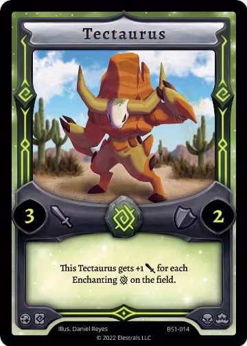 Tectaurus (BS1-014), Base Set [Kickstarter Edition] — Elestrals card price