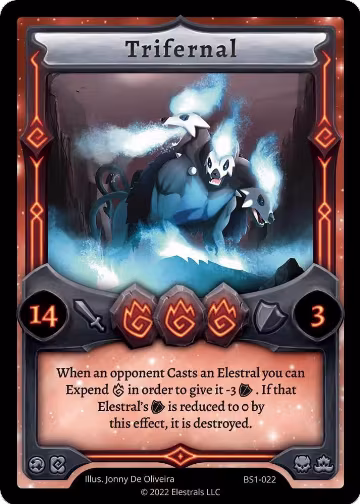 Trifernal (BS1-022), Base Set [Kickstarter Edition] — Elestrals card price