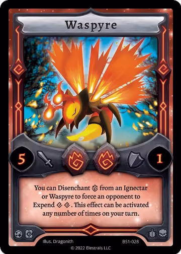 Waspyre (BS1-028), Base Set [Kickstarter Edition] — Elestrals card price