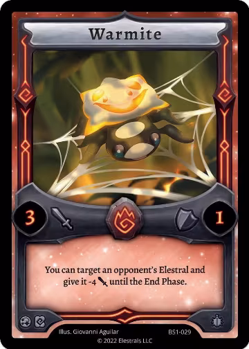 Warmite (BS1-029), Base Set [Kickstarter Edition] — Elestrals card price