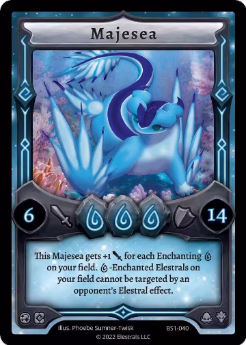 Majesea (BS1-040), Base Set [Kickstarter Edition] — Elestrals card price