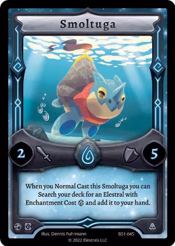 Smoltuga (BS1-045), Base Set [Kickstarter Edition] — Elestrals card price