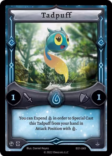 Tadpuff (BS1-049), Base Set [Kickstarter Edition] — Elestrals card price