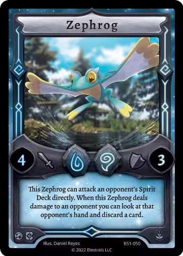 Zephrog (BS1-050), Base Set [Kickstarter Edition] — Elestrals card price
