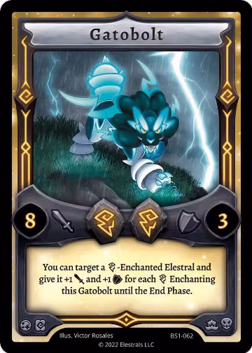 Gatobolt (BS1-062), Base Set [Kickstarter Edition] — Elestrals card price