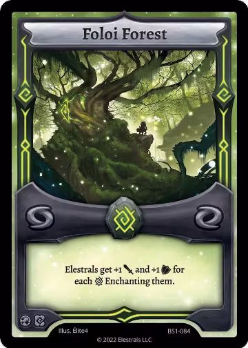 Foloi Forest (BS1-084), Base Set [Kickstarter Edition] — Elestrals card price