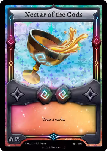 Nectar of the Gods (BS1-101), Base Set [Kickstarter Edition] — Elestrals card price
