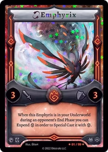 Emphyrix (Serialized) (/99), Base Set [Kickstarter Edition] — Elestrals card price