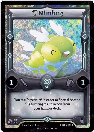 Nimbug (Serialized) (/99), Base Set [Kickstarter Edition] — Elestrals card price