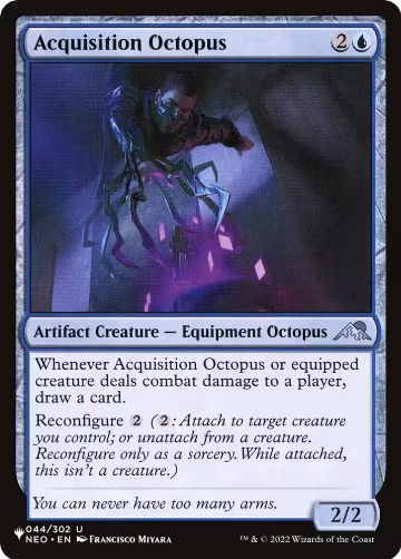 Acquisition Octopus (044/302), The List Reprints — Magic card price