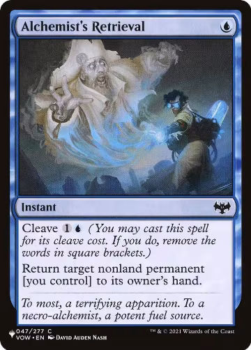 Alchemist's Retrieval (047/277), The List Reprints — Magic card price