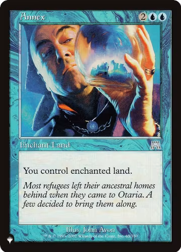 Annex (63/350), The List Reprints — Magic card price