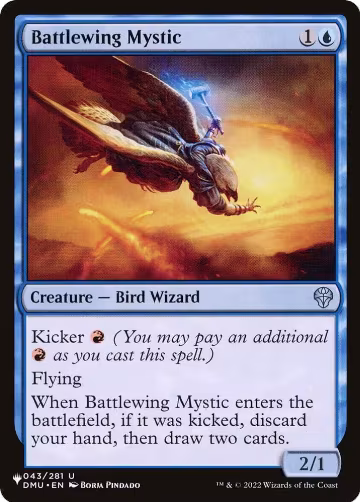 Battlewing Mystic (043/281), The List Reprints — Magic card price