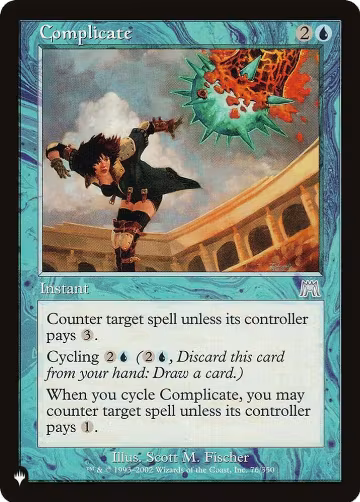 Complicate (76/350), The List Reprints — Magic card price