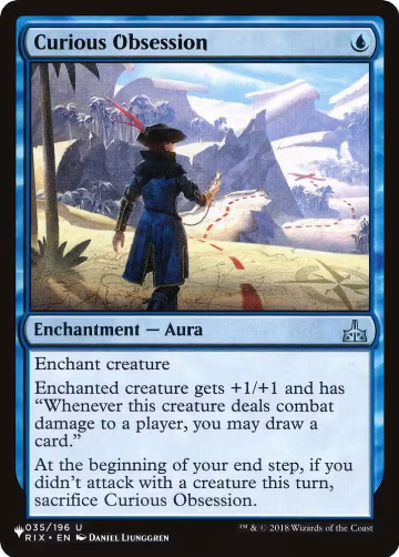 Curious Obsession (035/196), The List Reprints — Magic card price