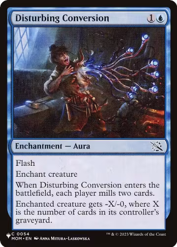 Disturbing Conversion (0054), The List Reprints — Magic card price