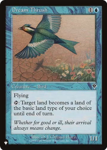 Dream Thrush (53/350), The List Reprints — Magic card price
