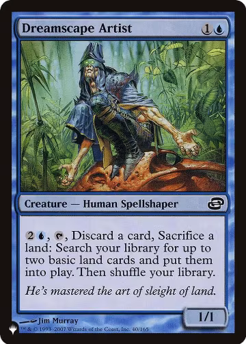 Dreamscape Artist (40/165), The List Reprints — Magic card price