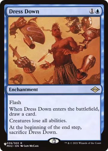 Dress Down (039/303), The List Reprints — Magic card price