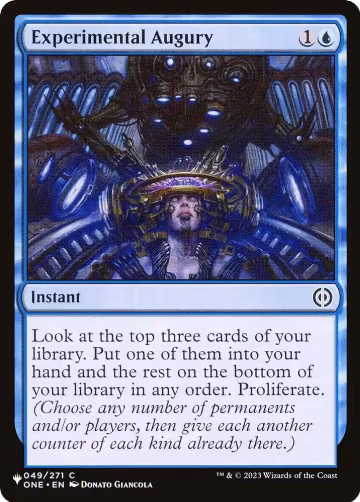 Experimental Augury (049/271), The List Reprints — Magic card price