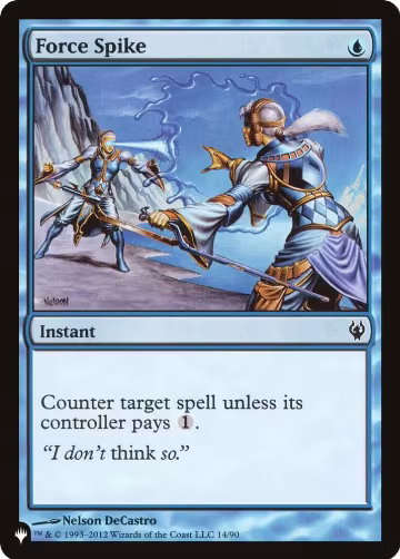 Force Spike (14/90), The List Reprints — Magic card price