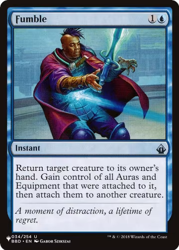 Fumble (034/254), The List Reprints — Magic card price