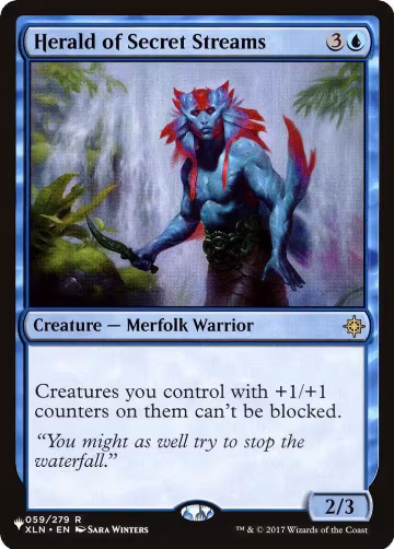 Herald of Secret Streams (059/279), The List Reprints — Magic card price
