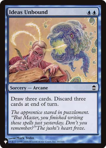 Ideas Unbound (40/165), The List Reprints — Magic card price