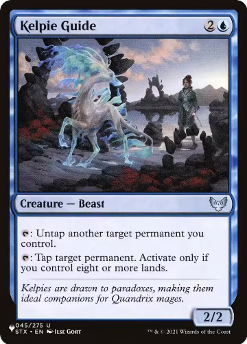 Kelpie Guide (045/275), The List Reprints — Magic card price