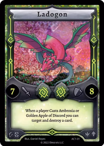Ladogon (AC1-01), Artist Collection — Elestrals card price