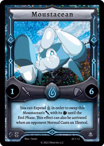 Moustacean (AC1-12), Artist Collection — Elestrals card price