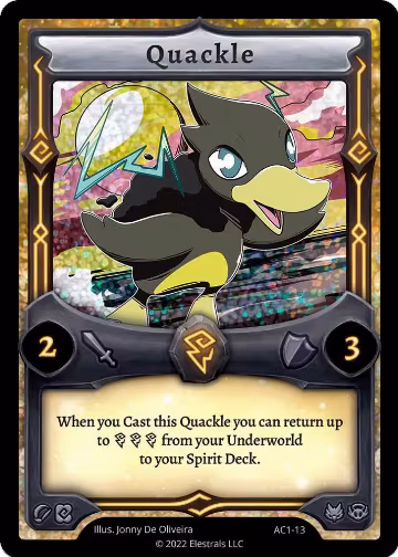Quackle (AC1-13) (AC1-13), Artist Collection — Elestrals card price